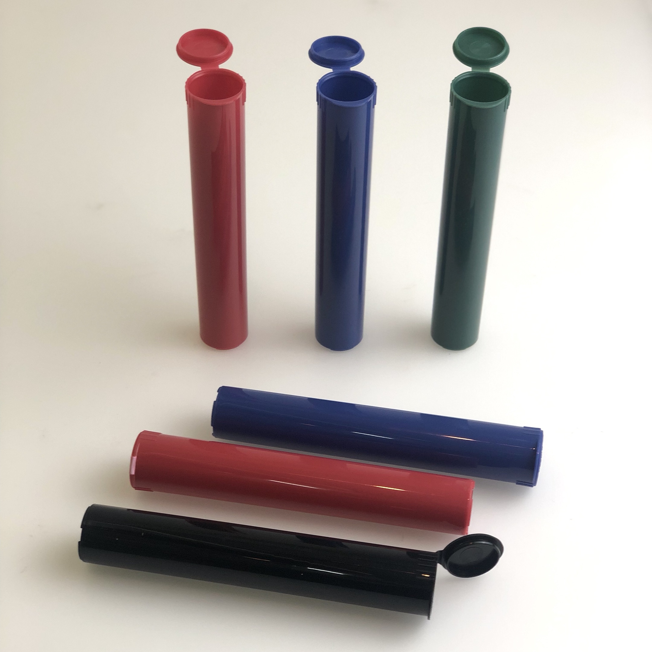 cannabis packaging plastic tube